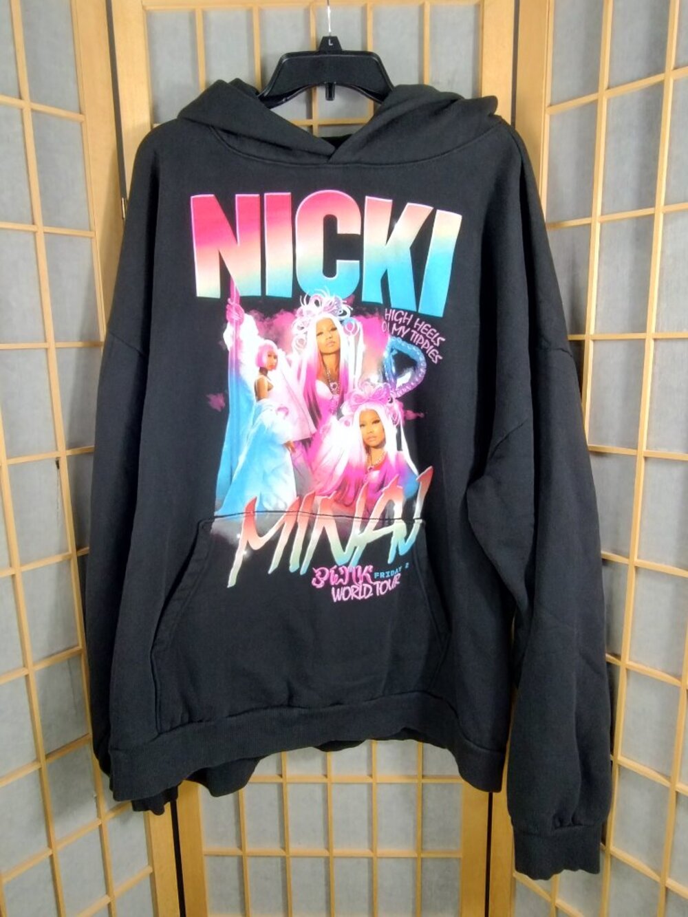 Nicki Minaj Pink Friday 2 World Tour Hoodie Size 3XL